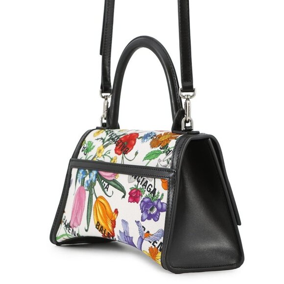 GUCCI GUCCI x BALENCIAGA The Hacker Project Flora Hourglass Size Small Canva - Picture 4 of 16